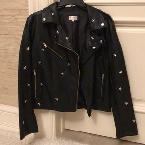 Leather jacket from sunset + spring